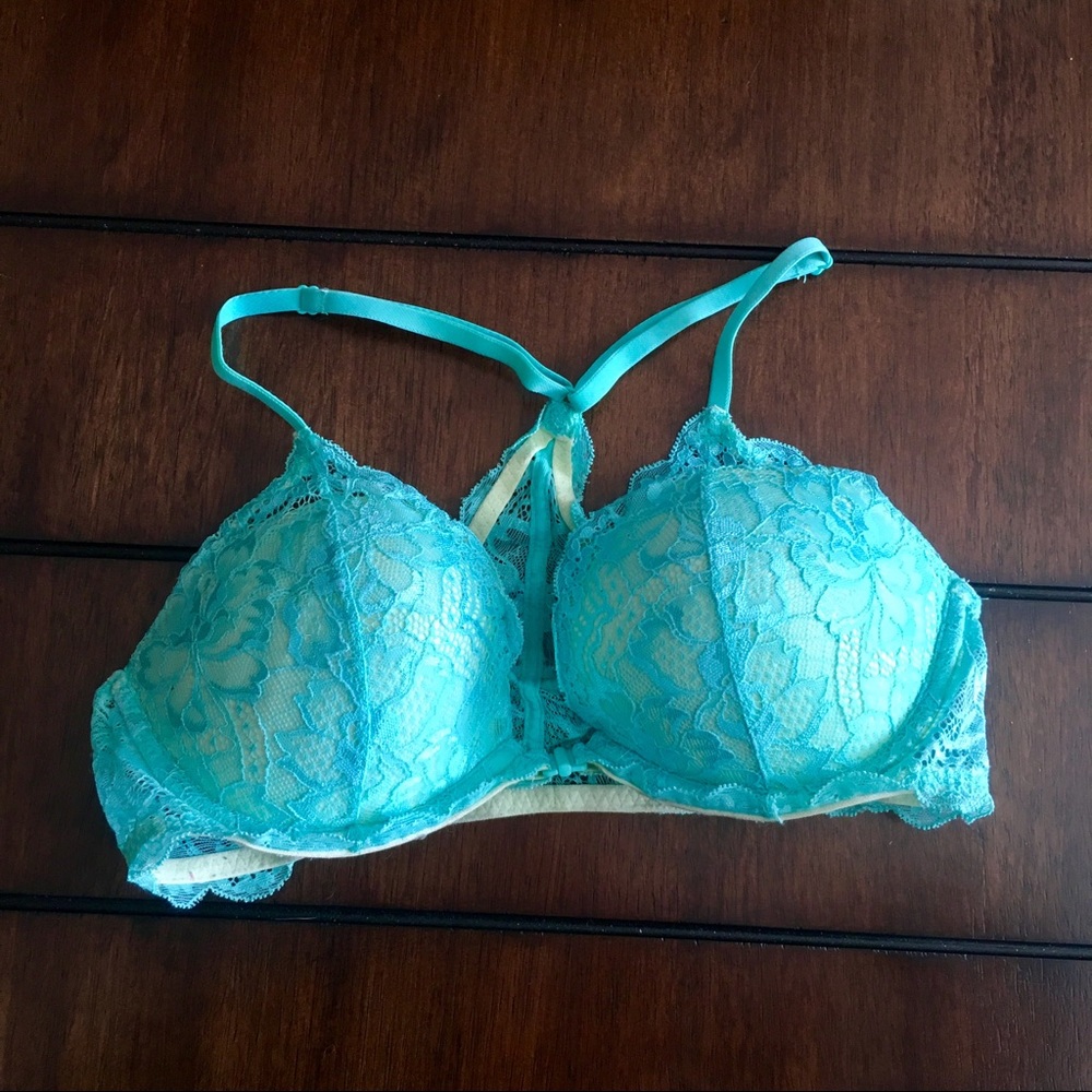 Pink bra